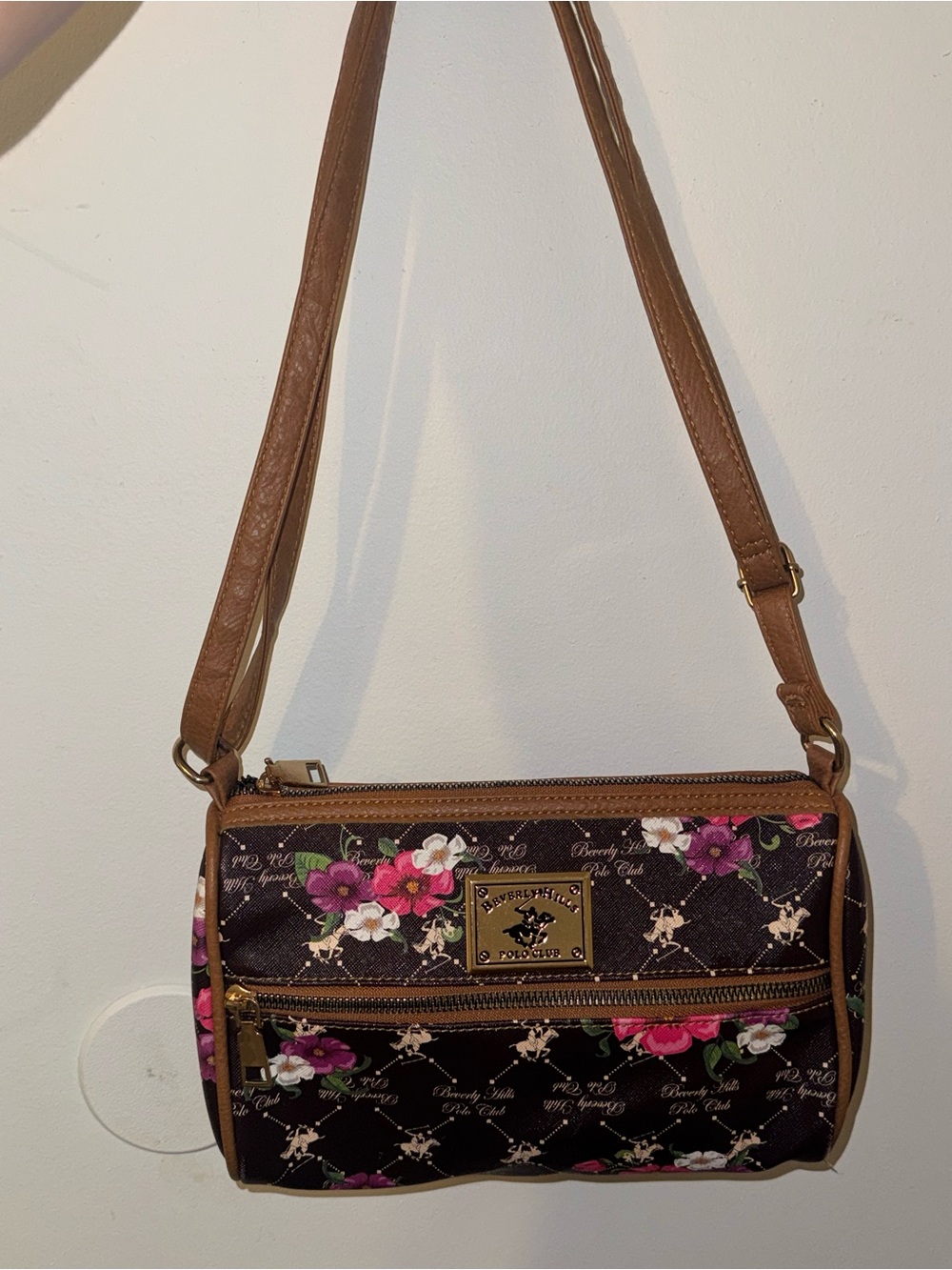 Beverly Hills Polo Club Floral Crossbody/ Shoulder purses